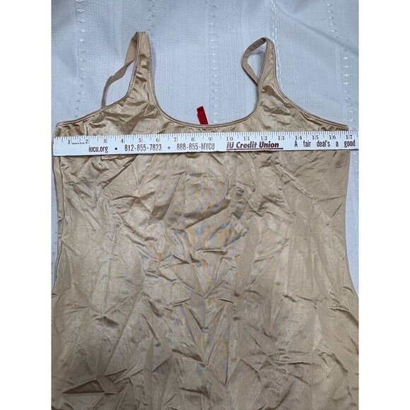 Spanx Simplicity Women's 2XL Plus Size Beige Shapewear Bodysuit Compression - Picture 4 of 10